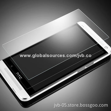 0.33mm/2.5D Tempered-glass Screen Protector for HTC ONE M8, Factory Supply, Oleophobic